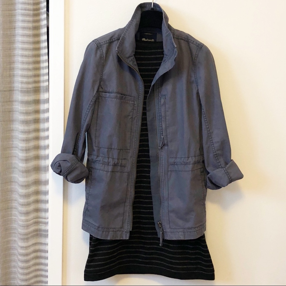 Madewell Fleet Jacket in Cornflower Blue, Sz S
